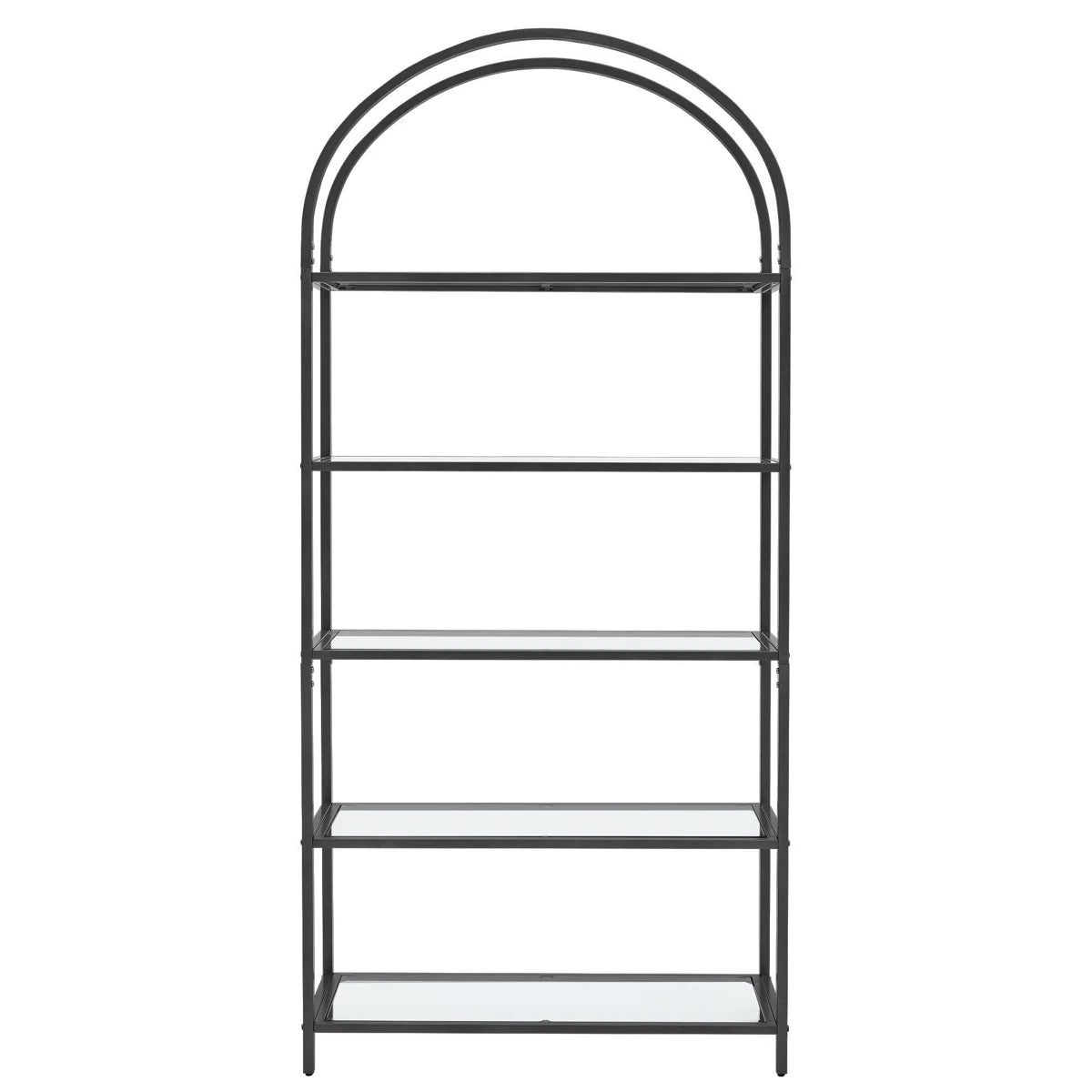 Adrianne 72.2'' H x 32.7'' W Etagere Bookcase