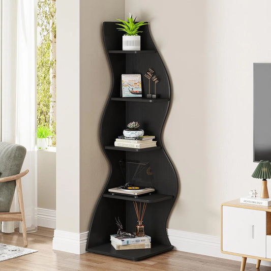Arhab Corner Bookcase