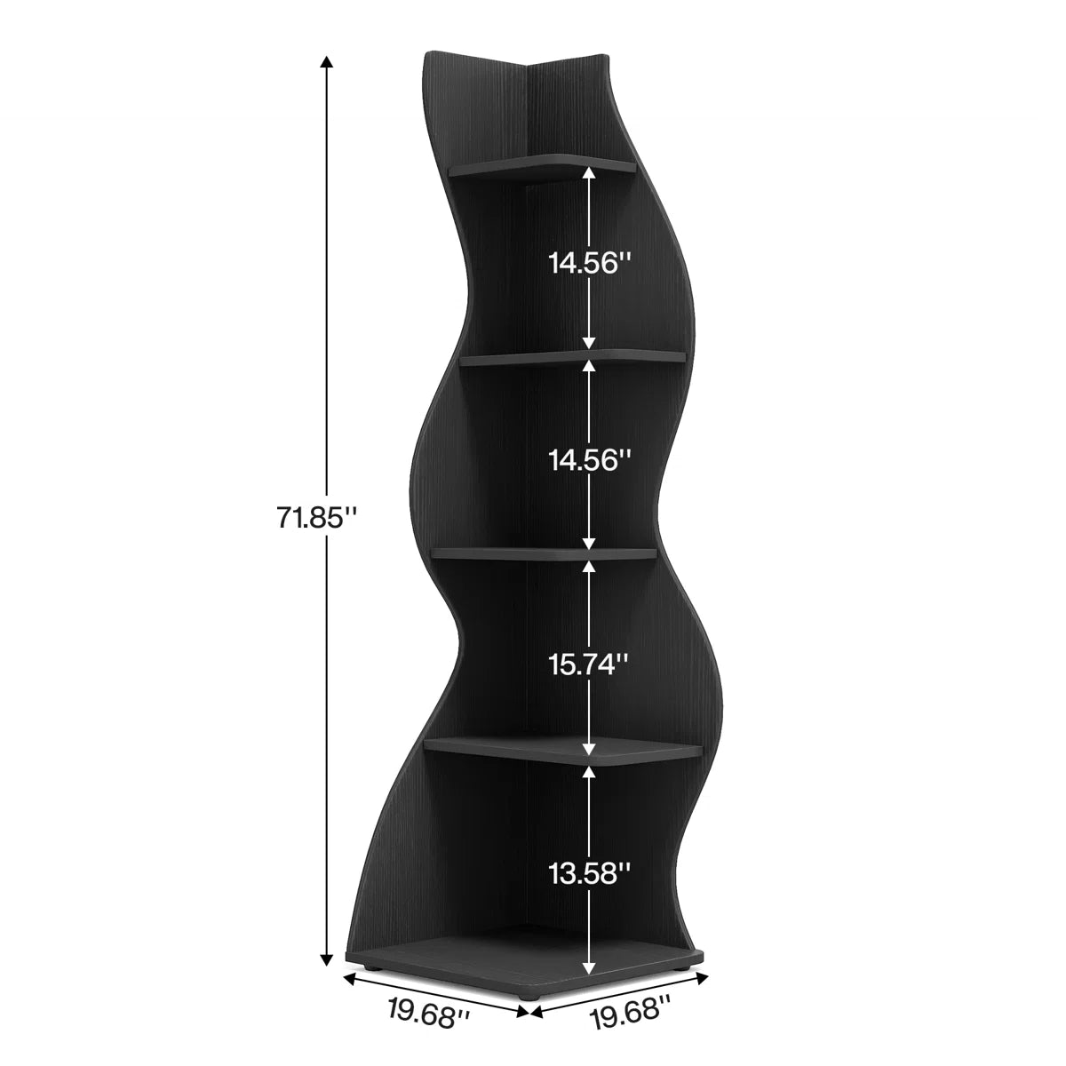 Arhab Corner Bookcase