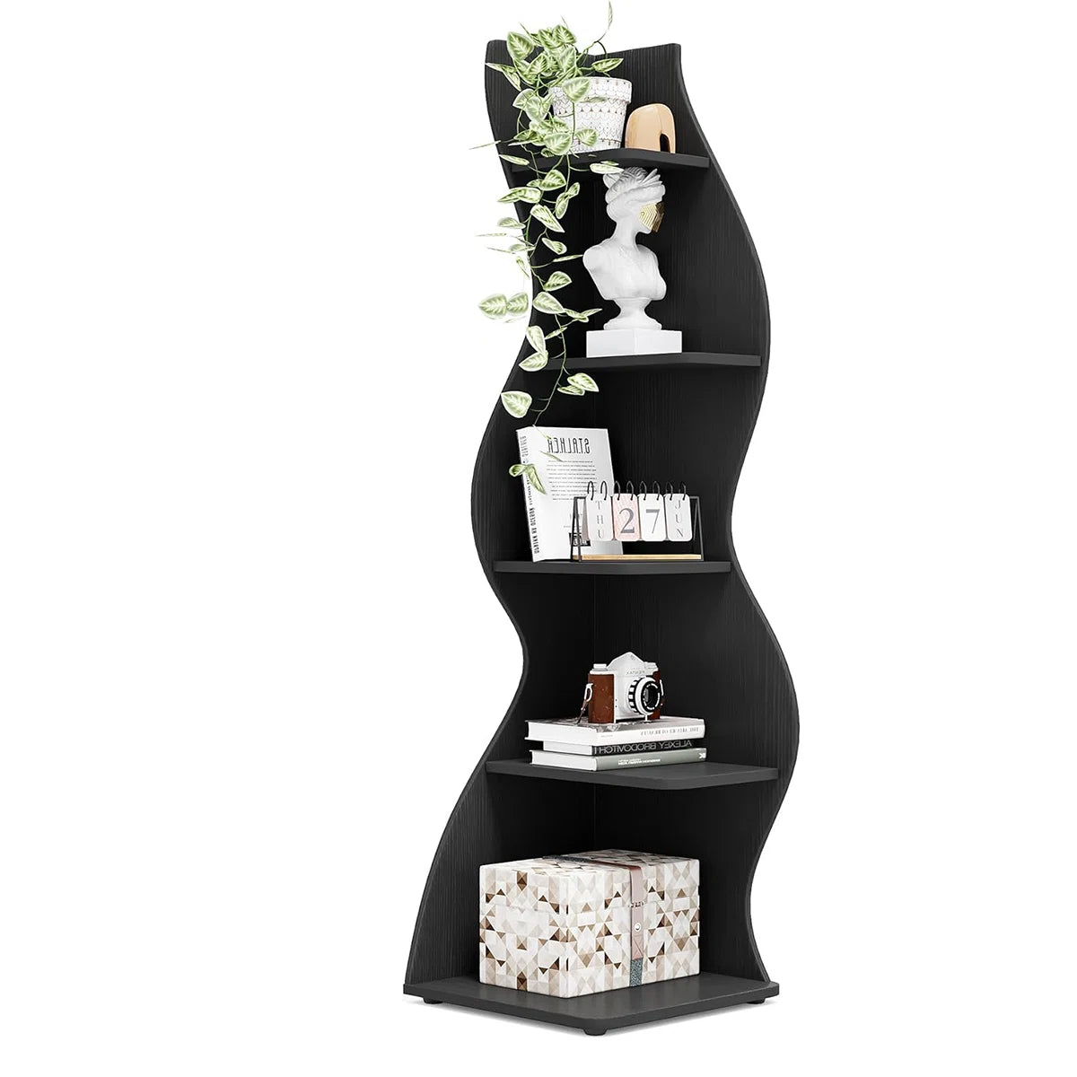 Arhab Corner Bookcase